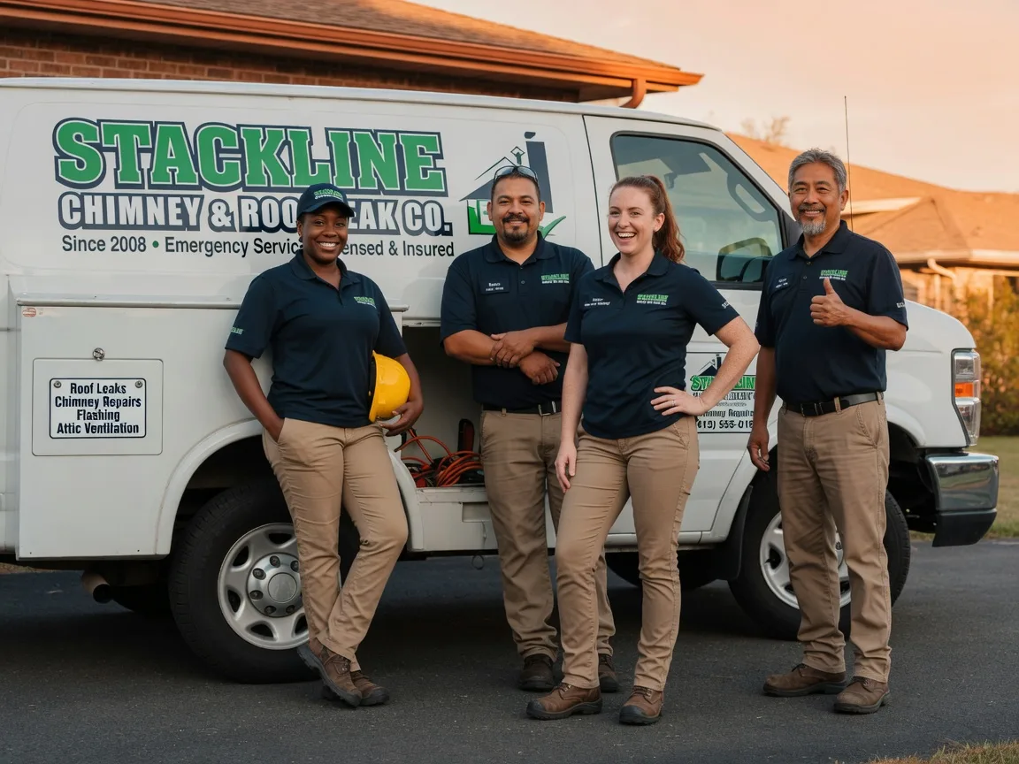 Chimney flashing repair company in Roark, KY